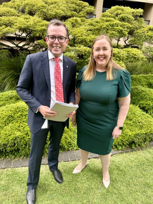 Northern Tablelands MP Adam Marshall welcomes the news from Minister for Regional Transport and Roads Jenny Aitchison. Picture supplied. 