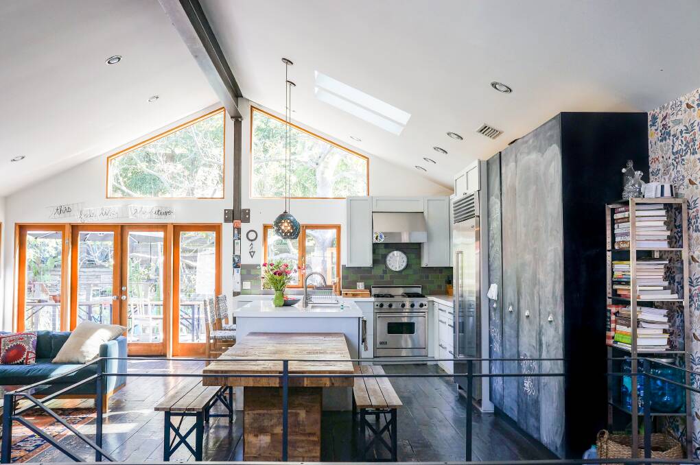 LIGHT AND BRIGHT: Consider skylights in large living areas. Photo: Marni Epstein-Mervis