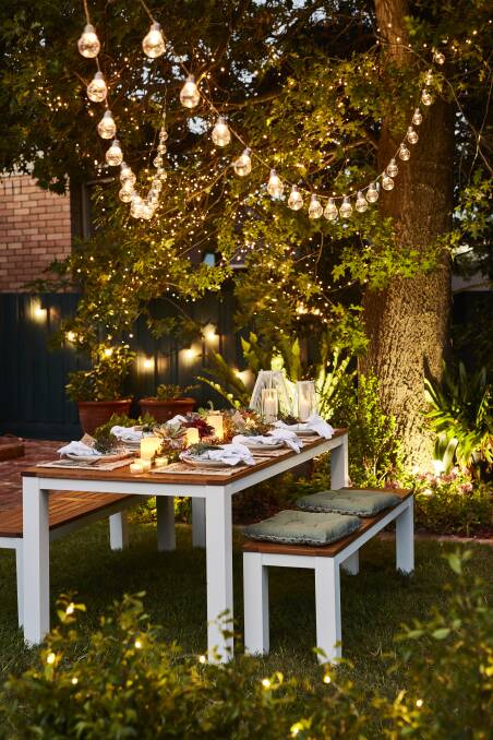 LIGHT AND SOUND: Impress your friends when you host a party this summer, with ambient lighting and cool tunes that are all connected. 