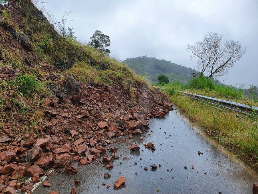 CLOSED: The Oxley Highway could be closed for months. Photo: Gingers Creek 