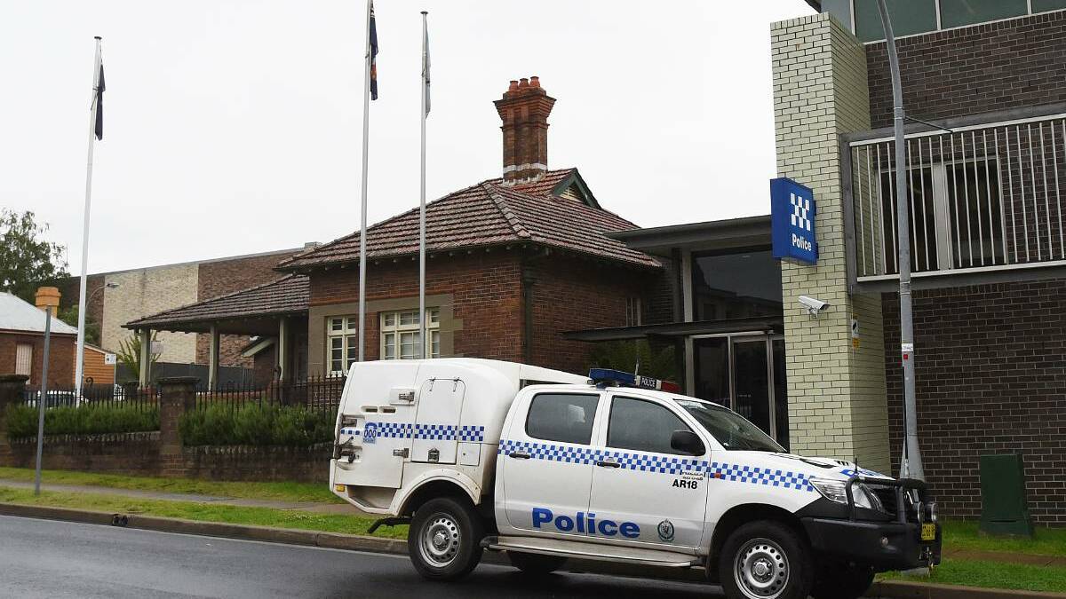 ARRESTED: The man was taken to Armidale Police Station and charged in connection to the unit fire. Photo: File