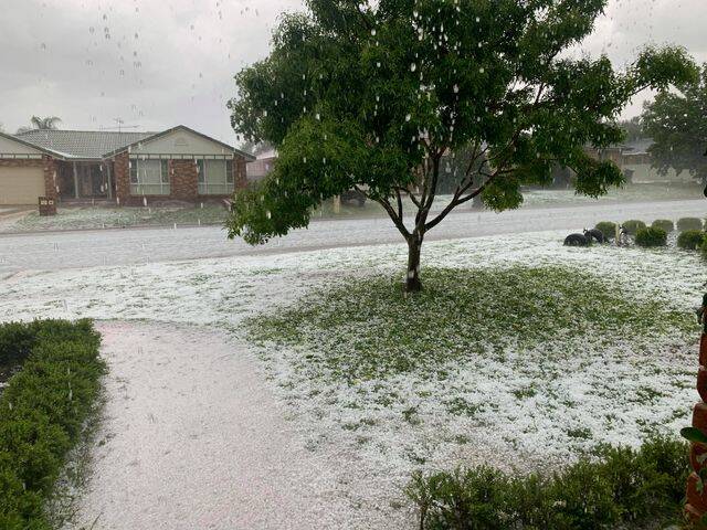 STORMY WEATHER: A severe storm warning has been issued for the region on Thursday, only a day after both Tamworth and Armidale were hit by a wild hail storm. Photo: Rachel Deane