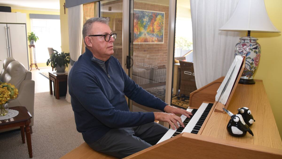 Organist Peter Sanders said he was sacked from his position as an organist unless he abandoned his marriage. Photo: Andrew Messenger