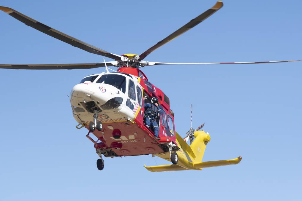 BUSY: A trio of medical emergencies kept the Westpac Rescue Helicopter busy at the weekend. Photo: file