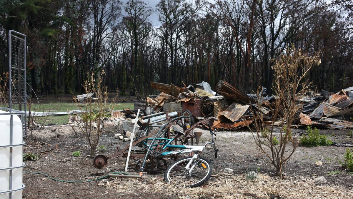 REGROWING: Thousands of people in communities like Torrington, pictured in January, lost homes or lives in last summer's bushfires. Photo: Andrew Messenger 