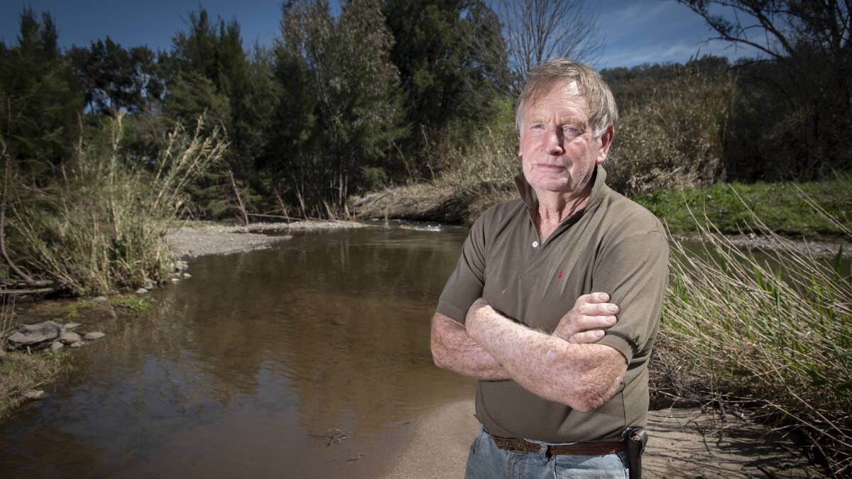 Local irrigator Ian Coxhead said it was particularly perverse to slam farmers recovering from years of zero-allocation and drought trying to get their balance sheets back in the black. Photo: Peter Hardin