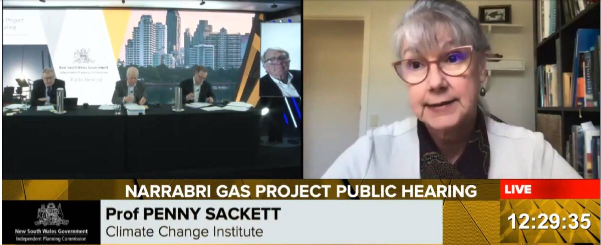 CLIMATE CONCERNS: Former Commonwealth Chief Scientist Penny Sackett condemned the project as a threat to the planet's climate.