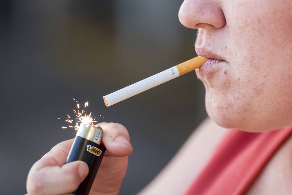 SMOKE UP: New data reveals more residents of the New England are smoking. Photo: Peter Hardin