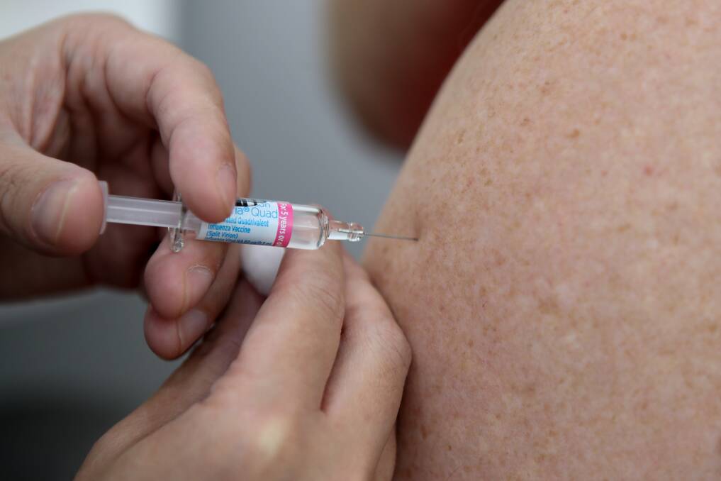 FLU SHOT: The influenza vaccination will be free for all NSW residents in June. Photo: File