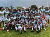 TROPHY HOLDERS: The JBQ Memorial team are the 2022 Narwan Knock-out winners. Photo: Supplied