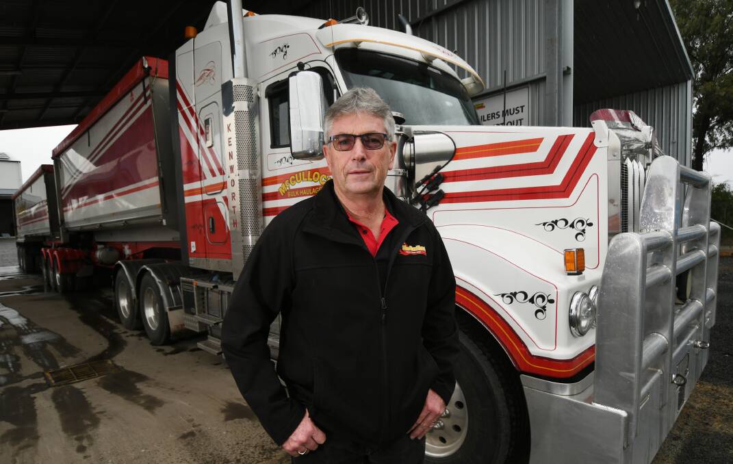 GOOD OPTION: Mich McCulloch of McCulloch Bulk Haulage is one of those who believes the new changes to isolation rules could be beneficial to the industry. Photo: Gareth Gardner, file