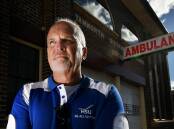 UNIMPRESSED: Tamworth paramedic and Health Services Union rep Brian Bridges believes the new pay package is a 'slap in the face'. Photo: Gareth Gardner, file