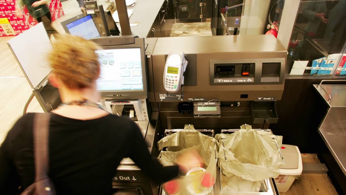 Self checkout systems scrutineer our groceries like everyone is a criminal. File picture. 