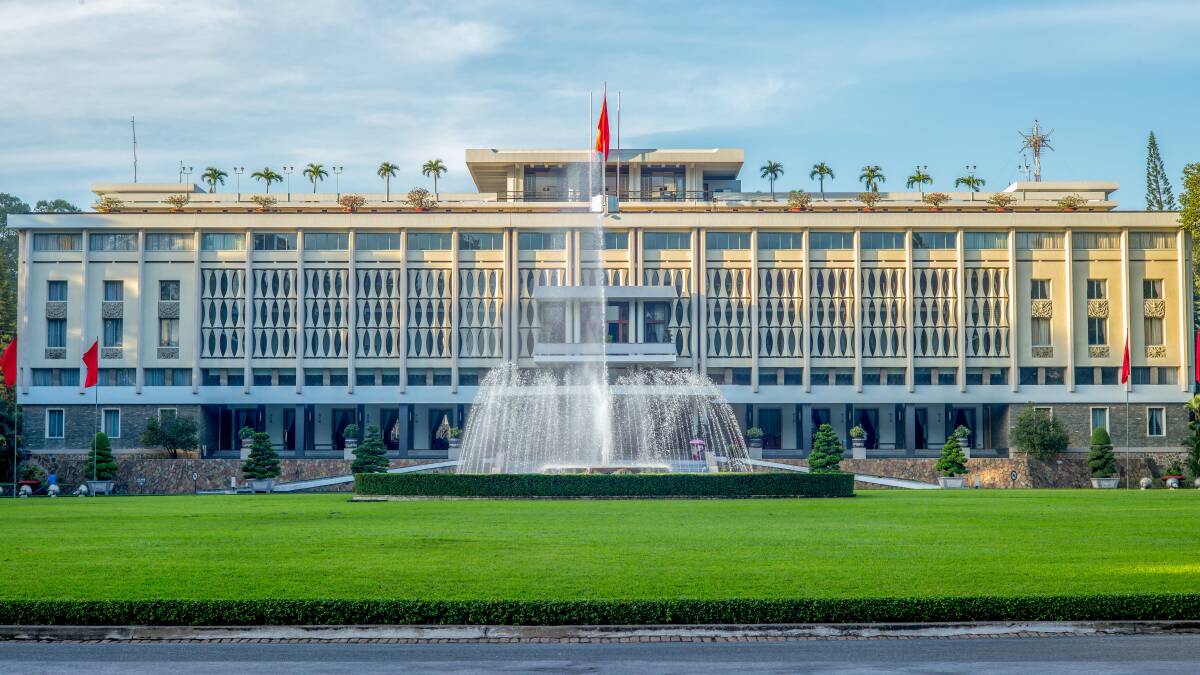 Reunification Palace in Ho Chi Minh City, Vietnam. Picture: Shutterstocl