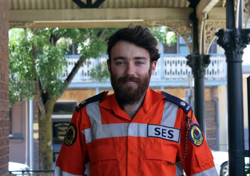 VOLUNTEERS UNHAPPY: The Armidale Dumaresq State Emergency Services unit controller Josh Osbourne wants volunteers to be safe.