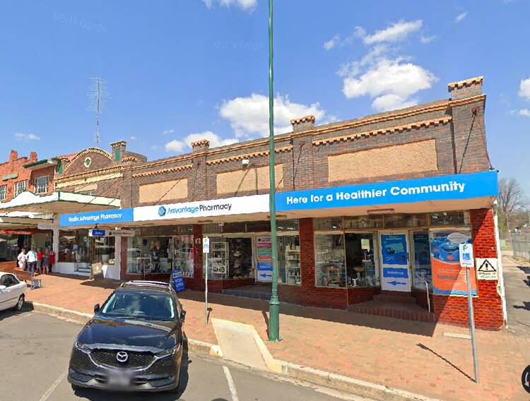 FIRST TO JAB: Uralla Pharmacy is among the first in the state to be able to deliver the AstraZeneca vaccination to people aged 60 and older. Photo: Google