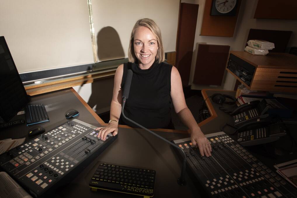 HOT SEAT: Local ABC presenter Anna Moulder will host the statewide Drive program from Tamworth. Photo: Peter Hardin 150221PHD014