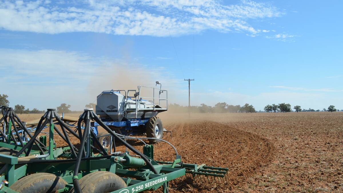 STEER CLEAR: Machinery operators are advised to sow crops with care near the electricity network.