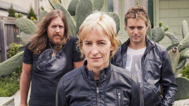 ROCK STARS: Spiderbait's Kram, Janet and Whitt will hit the stage at A Day on the Green.