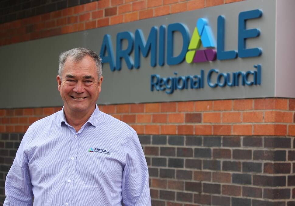 RENEWABLE: Armidale Regional Council mayor Simon Murray was on the development application panel for the solar farm.