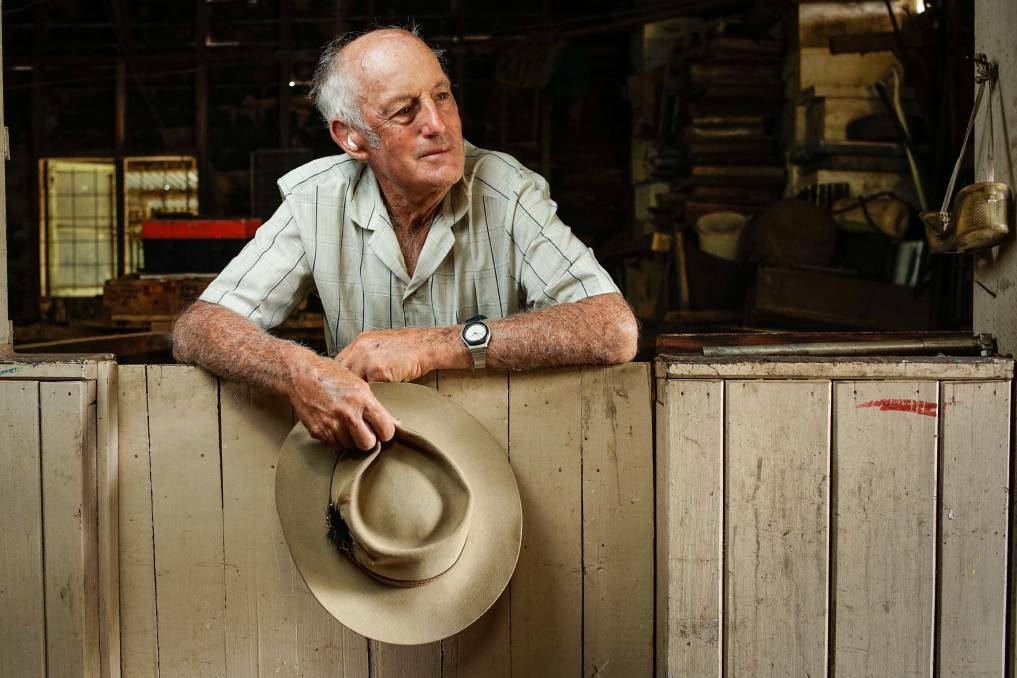 SHOW SCRAPPED: Uralla Show Society member Ray William retired in January after 67 years of volunteer service. Photo: Matt Bedford.