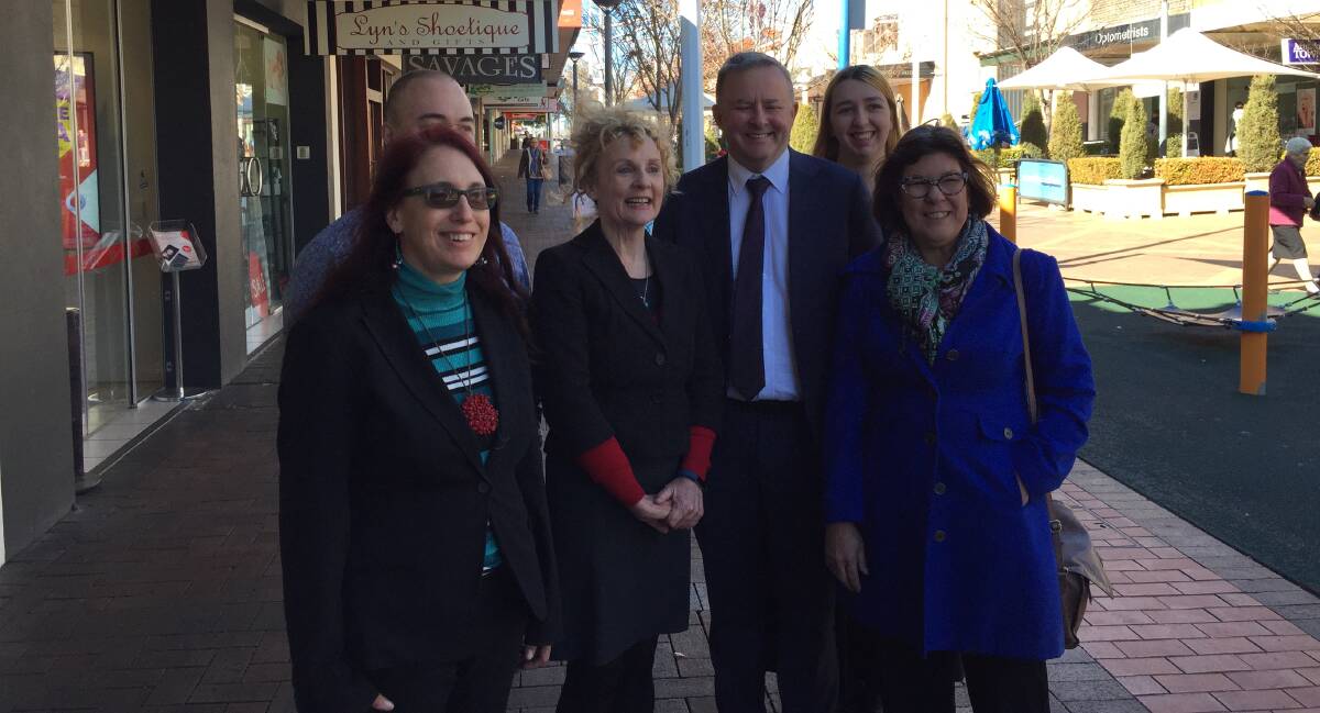 COUNCIL ELECTIONS: Labor Party MP Anthony Albanese announced the six-candidate ticket in Armidale today.