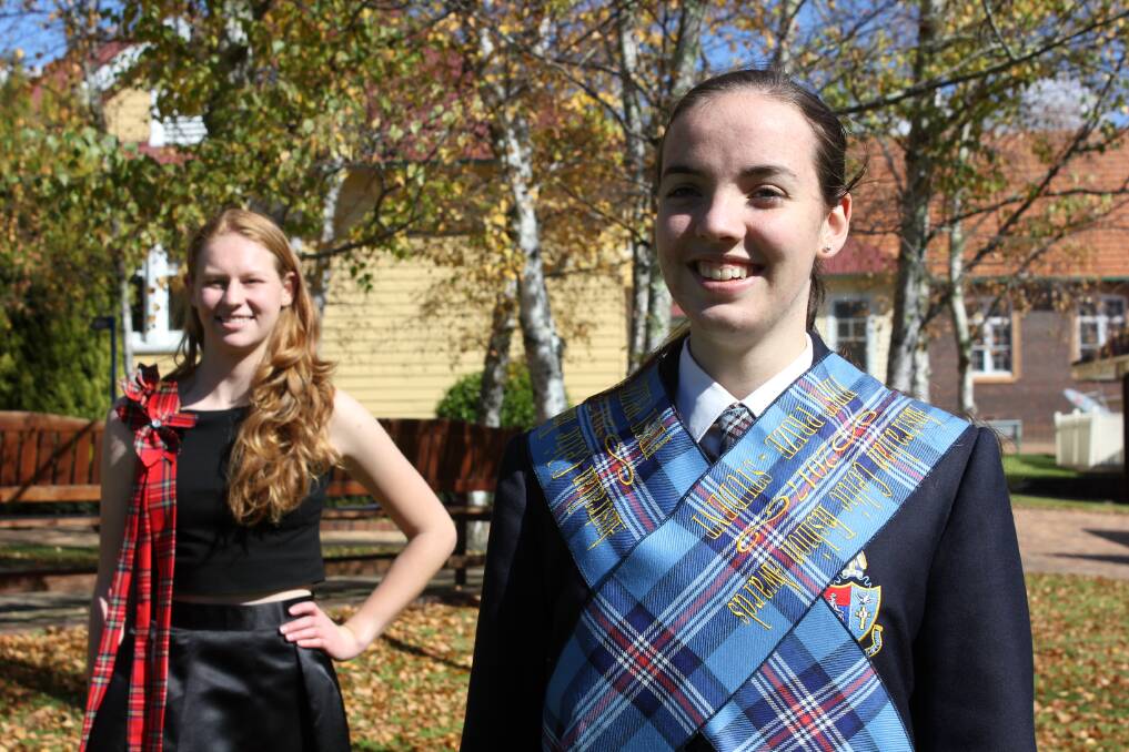 CELTIC RUNWAY: New England Girls School student Zara Blackmore was the overall winner in the inaugural Glen Innes Celtic Fashion Awards.