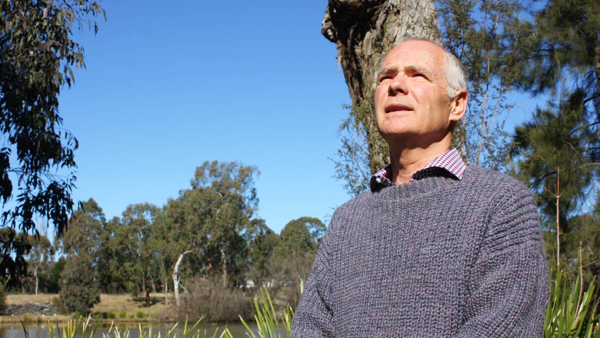 COUNCIL CANDIDATE: Dale Curtis at the Mike O'Keefe Woodland regeneration area in Armidale. Mr Curtis is the latest Council candidate to stand.