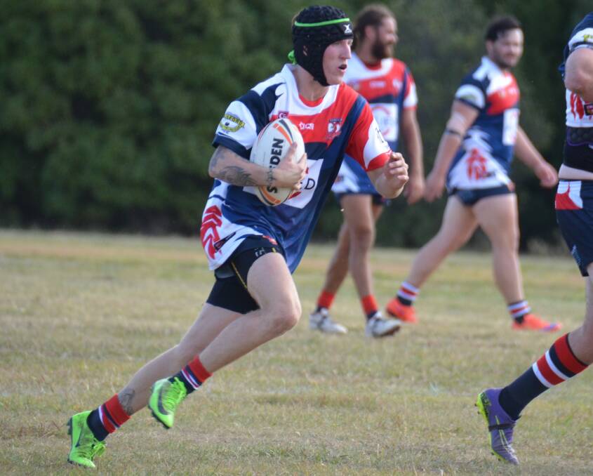Gutsy win for Ashford: Roosters fullback Kyle Hills saved at least four tries on Sunday against Guyra and was named a standout for the day.