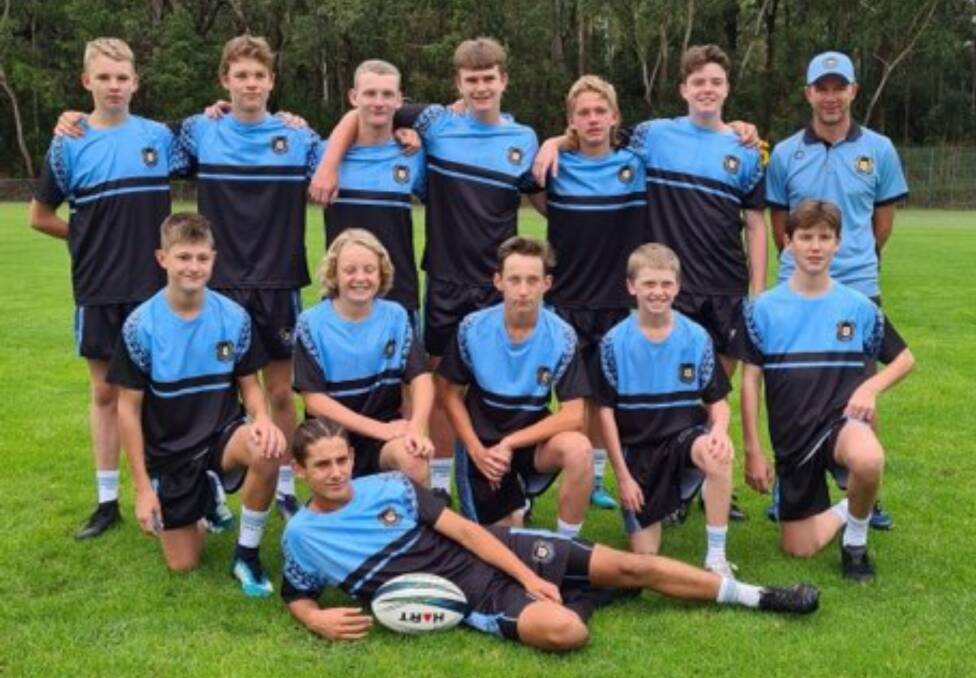 Growing: The North West School Sports Association 15s Boys side showed admirable growth in just two days. Photo: Supplied.