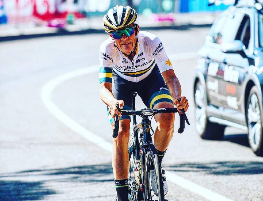 The road ahead: Sam Jenner is happy with where his form is at the moment as he prepares for the European season after finishing 11th in the Herald Sun Tour. Photo: Instagram 