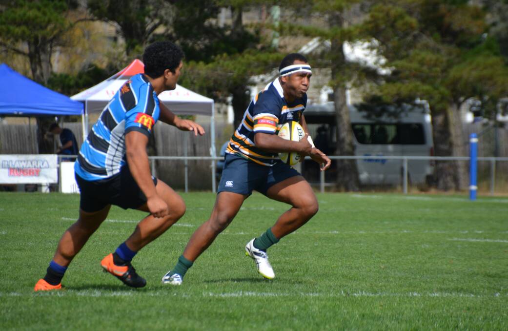 Key cog: Navi Tiko, here in action for New England, will be back wearing the blue and gold of Armidale this season.