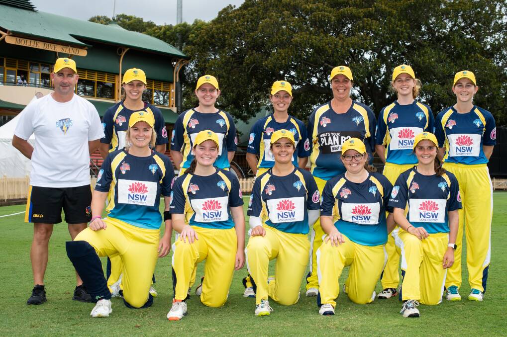 Good experience: The Bolters were valiant in defeat. Photo: Cricket NSW