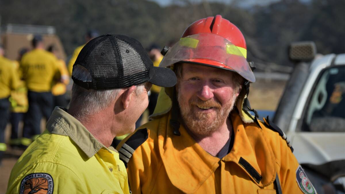 "I have been sleeping at night so I am here in the morning to brief the new crews on our local conditions," said captain Darren Wykes. 