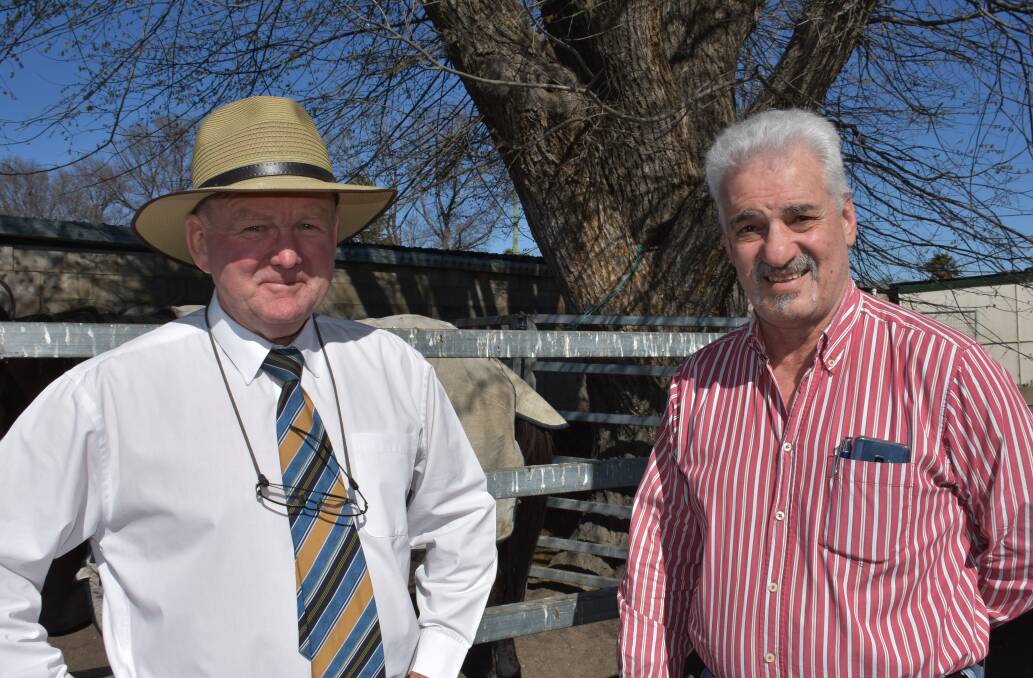Shane Cullen Chief Steward NSW Racing and Jim Dedes Secretary Armidale Jockey Club 