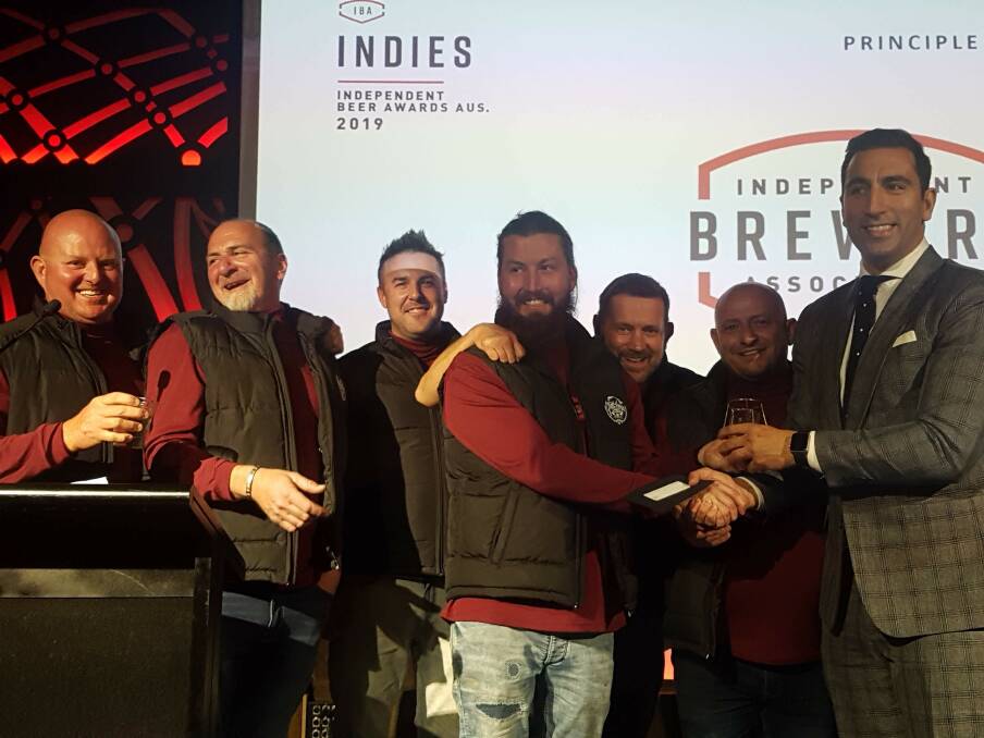 Beer and good cheer as Armidale brewery wins surprise silver medal