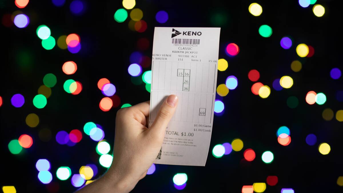 BIG WINNER: A $45,000 winning Keno ticket is still yet to be claimed. Photo: supplied.