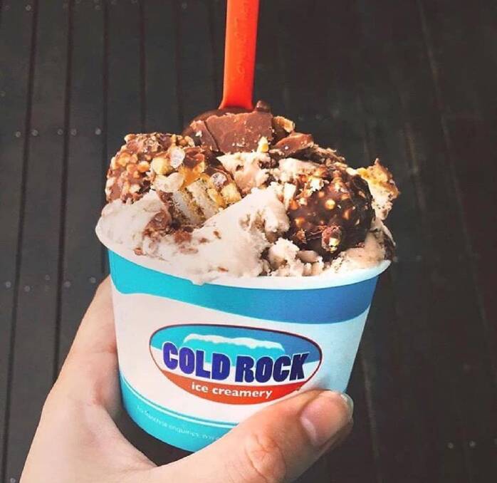 Cold Rock Ice Creamery will be at the markets. Photo: supplied