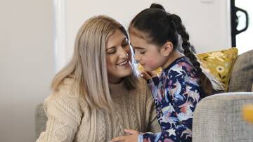 SUPPORT: Dee Banks co-founded Little Stroke Warriors after her daughter Emma, now 7, had a stroke before she was born. Picture: Lachlan Bence