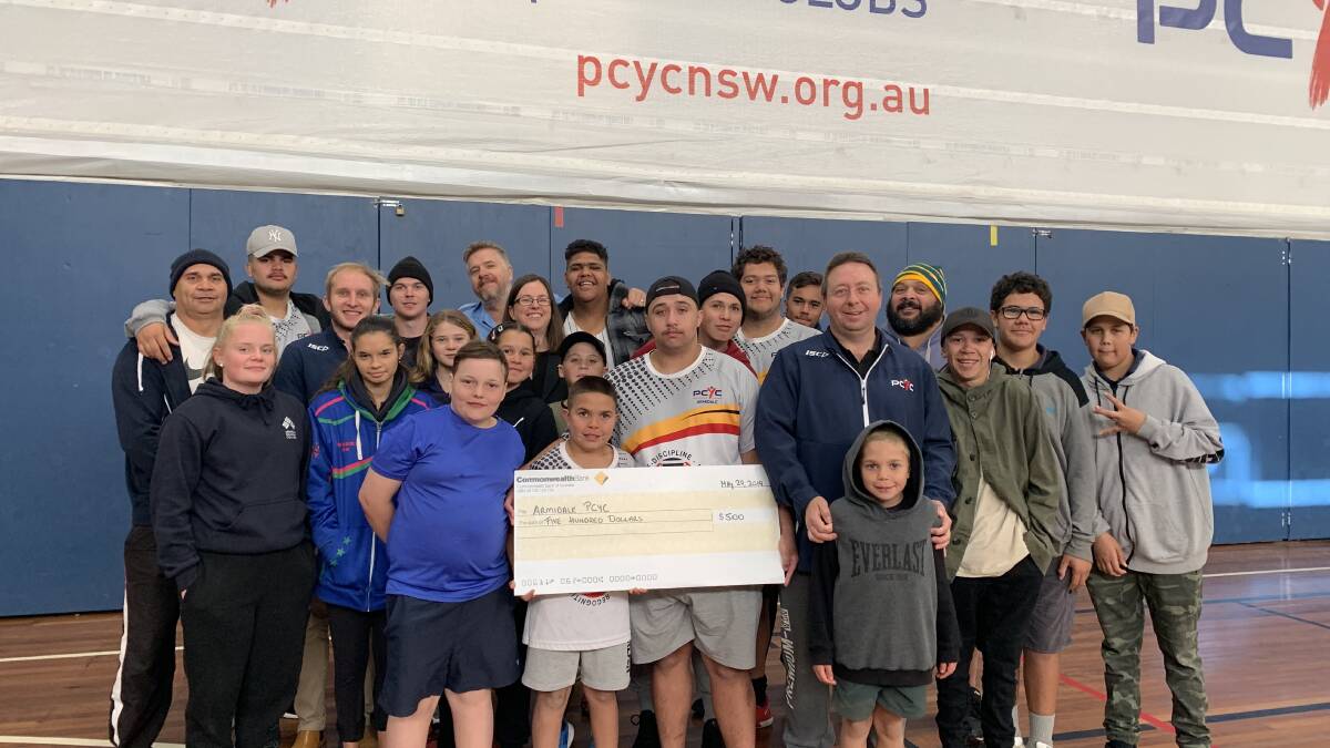 PCYC Indigenous youth boxing program receives donation from Commonwealth Bank