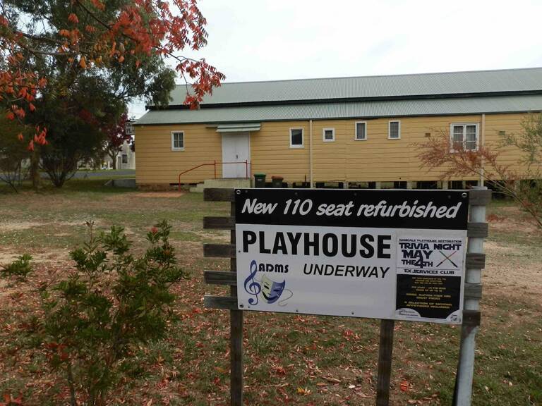 STAGE SET: The NSW government's My Community Project grant will fund the Armidale Playhouse renovations. Photo supplied.