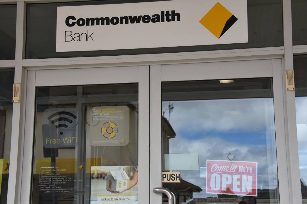 CLOSING: The Guyra branch of the Commonwealth Bank will shut down in May.