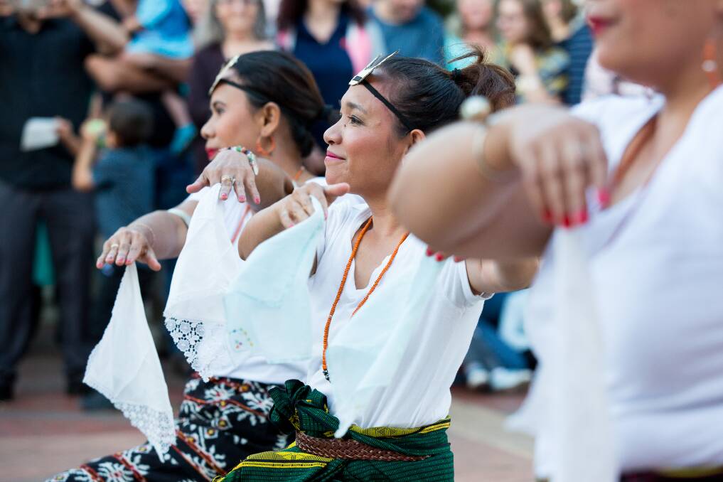 Dancers at last year's CultureFest. Photo supplied by UNE International.