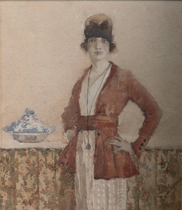 THE VIEW FROM 1919: Viola Quaife, "The Brown Coat", 1919.