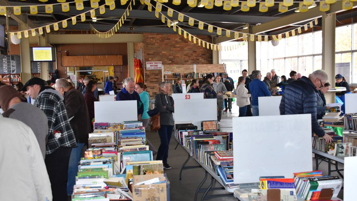 A winter's tale: See photos from the Armidale Central Rotary Book Fair