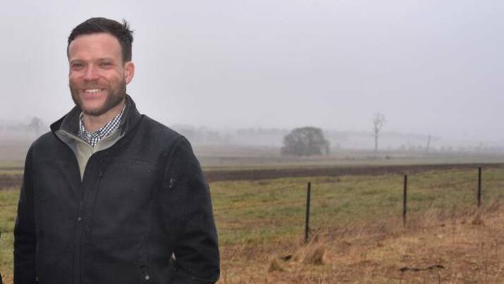 HERE COMES THE SUN?: UPC Renewables Australia solar development head Killian Wentrup believes that the proposed New England Solar Farm will benefit the region. Some locals, though, worry it has hidden costs.