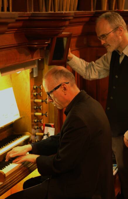 Organist David Drury will 'Channel Bach' in a program of Bach and improvisation. Picture provided.