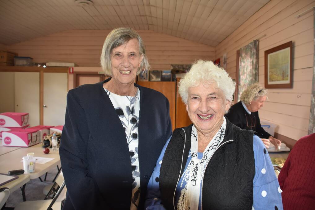 DELEGATES: Leigh Ramage and Noreen Williams from the Guyra CWA.