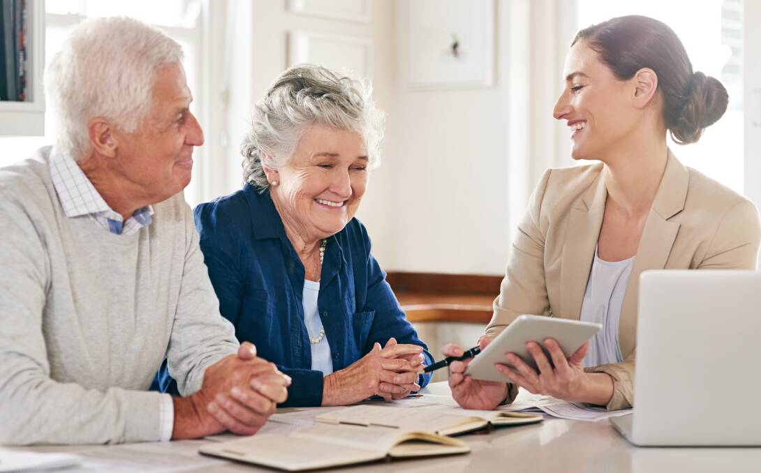 Help from a financial expert who understands the aged care system can relieve worry at a sometimes stressful time. Picture Shutterstock