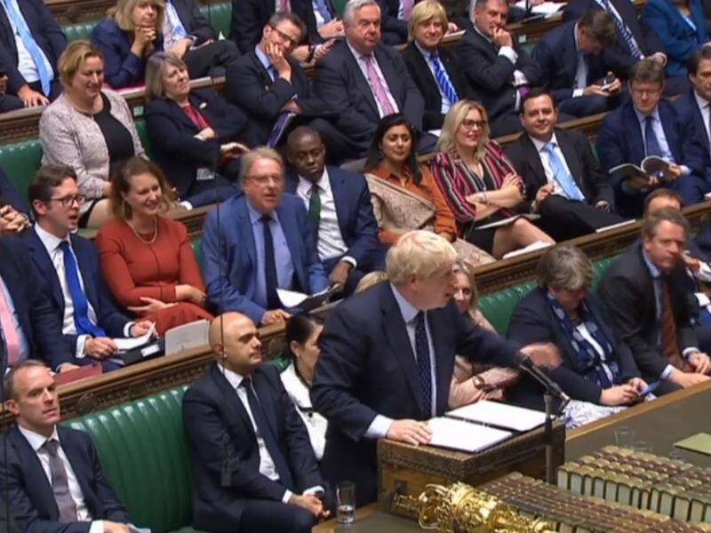 PM Boris Johnson set out the UK government's position in the Queen's Speech debate in parliament.